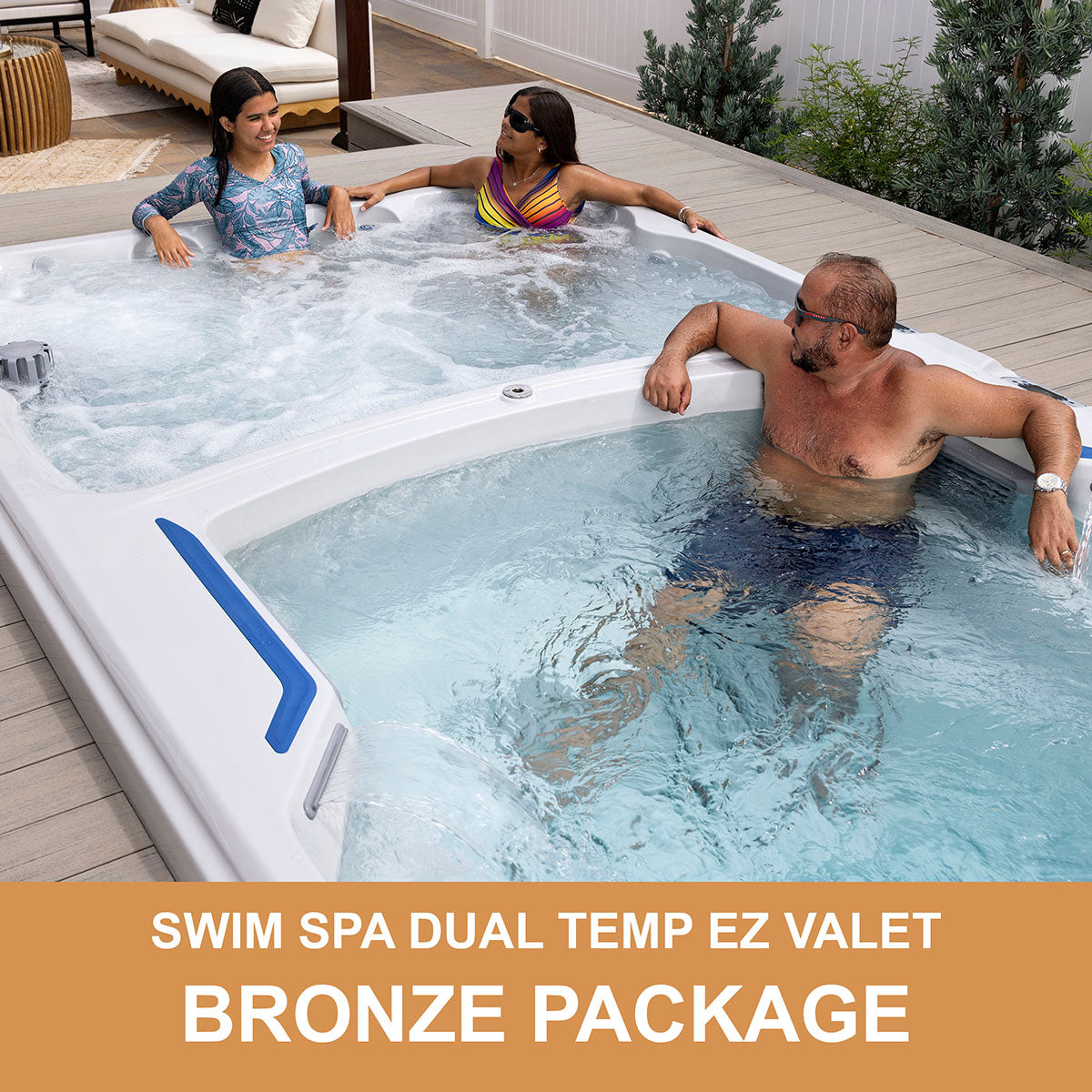 EZ Dual Temp Swim Spa Valet - Bronze Package (Visit Every 4 Weeks) - Paid Per Visit