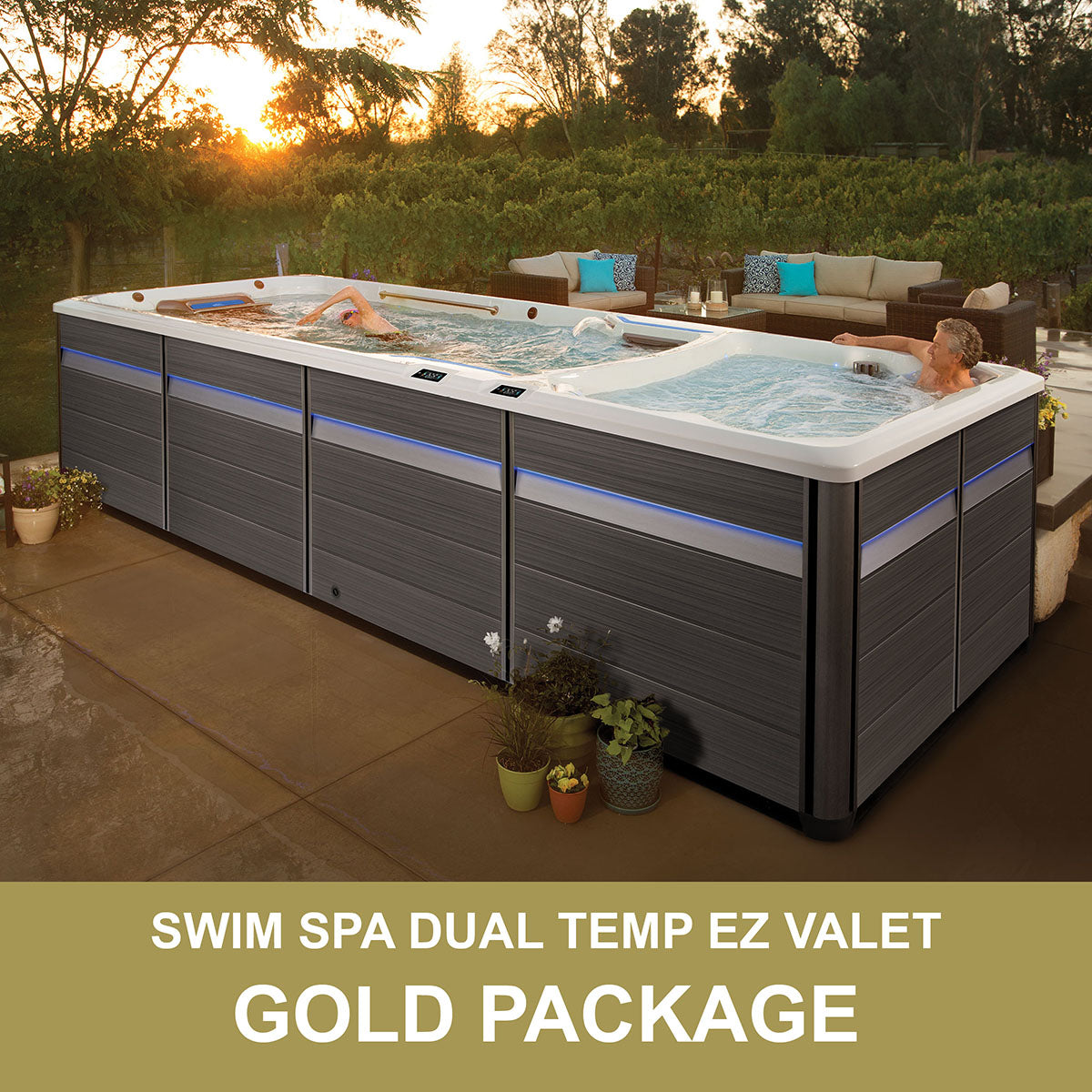 EZ Dual Temp Swim Spa Valet - Gold Package (Weekly Visit) - Paid Per Visit