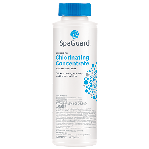 SpaGuard Chlorinating Concentrate (14 oz.) Spa Company