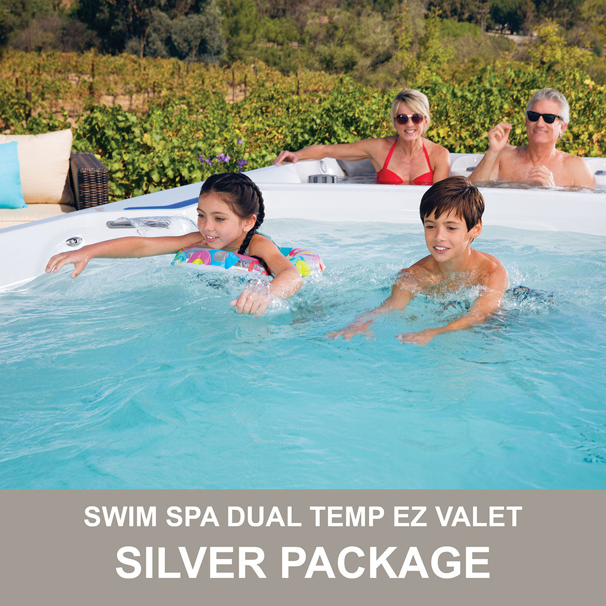 EZ Dual Temp Swim Spa Valet - Silver Package (Bi-Weekly Visit) - Paid Per Visit
