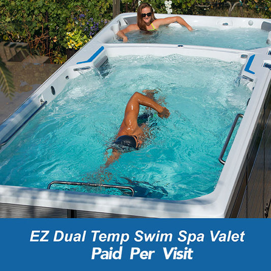 EZ Dual Temp Swim Spa Valet - Pro Care (Visit Every 4 Weeks) - Paid Per Visit