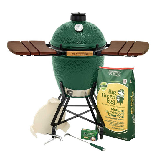 Large Big Green Egg in Nest with Composite Mates Package