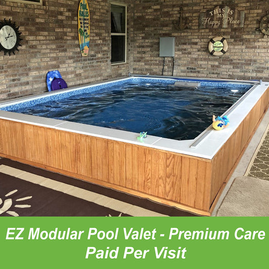 EZ Modular Pool Valet - Premium Care (Weekly Visit) - Paid Per Visit