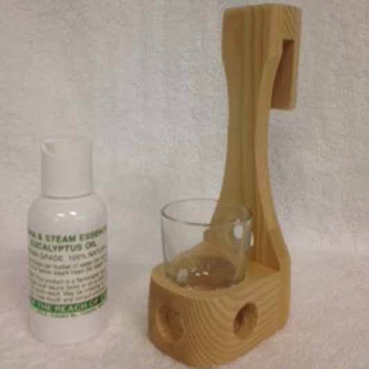 Finnleo Fragrance Holder with 2 oz Eucalyptus Scented Oil