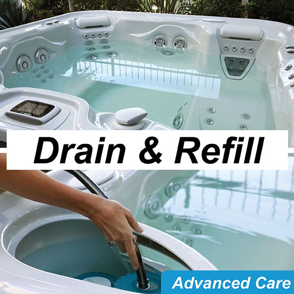 EZ Hot Tub Drain & Clean - Advanced Care (2x Per Year)