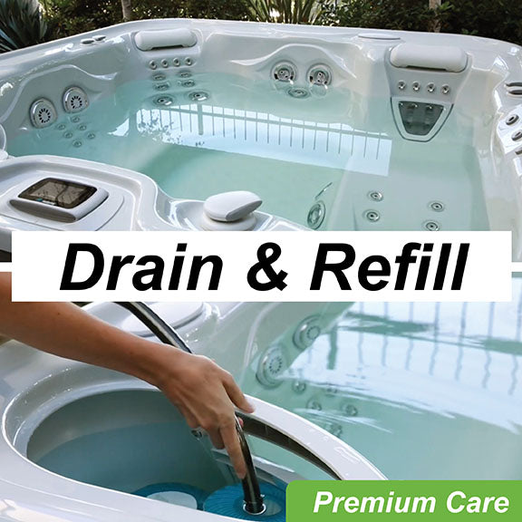 EZ Hot Tub Drain & Clean - Premium Care (3x Per Year)