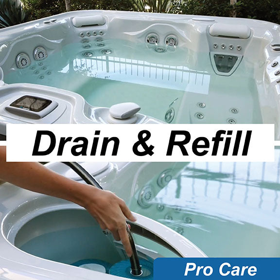 EZ Hot Tub Drain & Clean - Pro Care (1x Per Year)