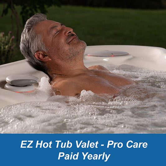 EZ Hot Tub Valet - Pro Care (Monthly Visit) - Paid Yearly